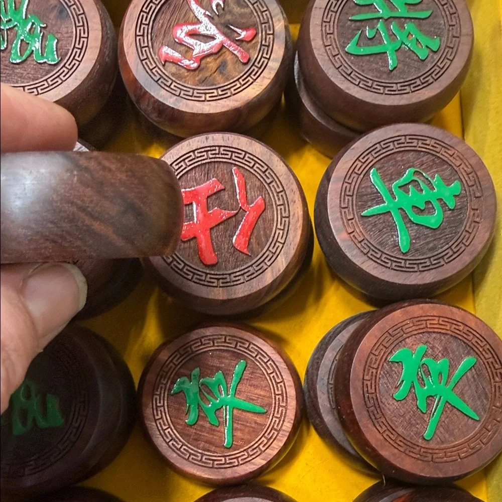 Chinese Chess (Xiangqi) Set with Wooden Pieces - Picture 4 of 4